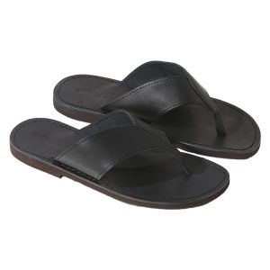sandali africani colore nero da uomo