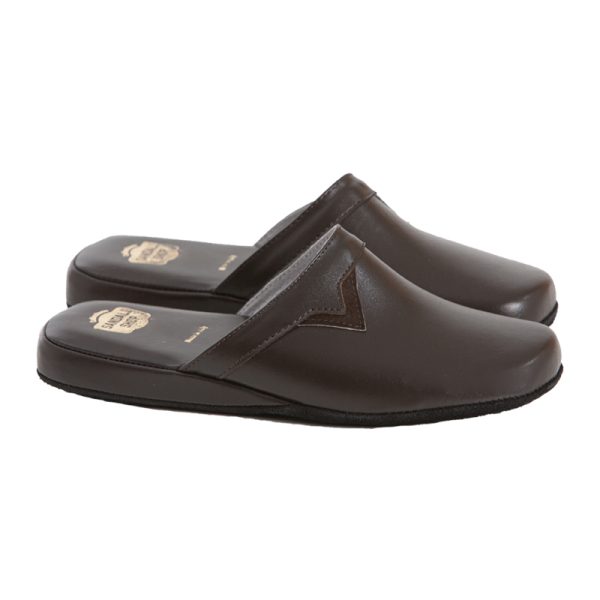PANTOFOLE UOMO PELLE