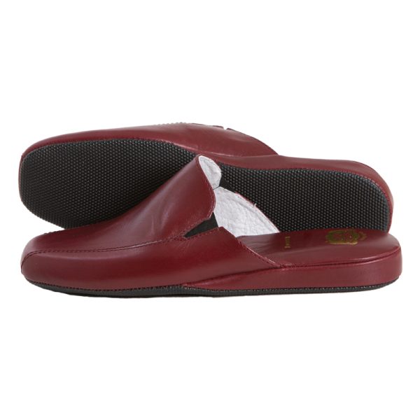 PANTOFOLE UOMO PELLE