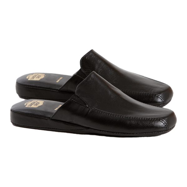 PANTOFOLE UOMO PELLE