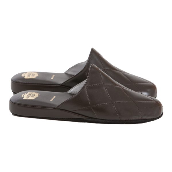 PANTOFOLE UOMO PELLE