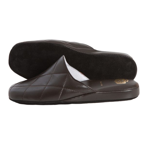 PANTOFOLE UOMO PELLE