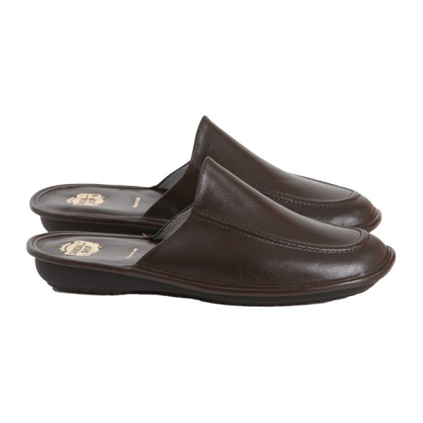 PANTOFOLE UOMO PELLE
