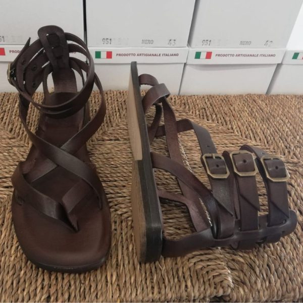 SANDALI DONNA GLADIATORE