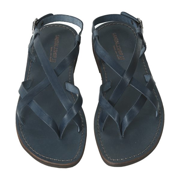 sandali uomo blu marine