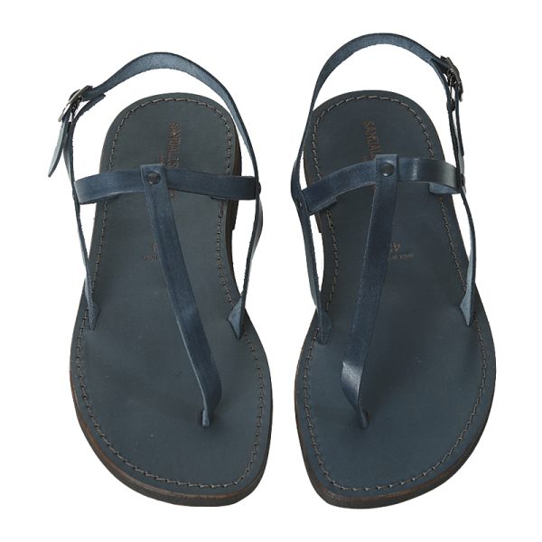 sandali uomo blu marine