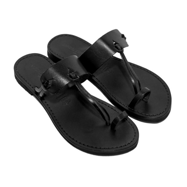 Women's Itaca Thong sandals in Black